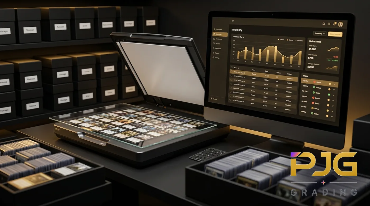Scan, organize, and price cards in bulk from one desktop