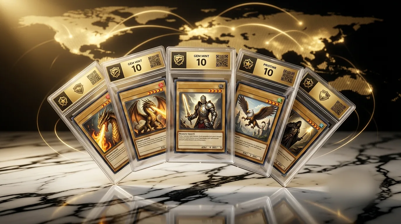 List graded cards to collectors worldwide